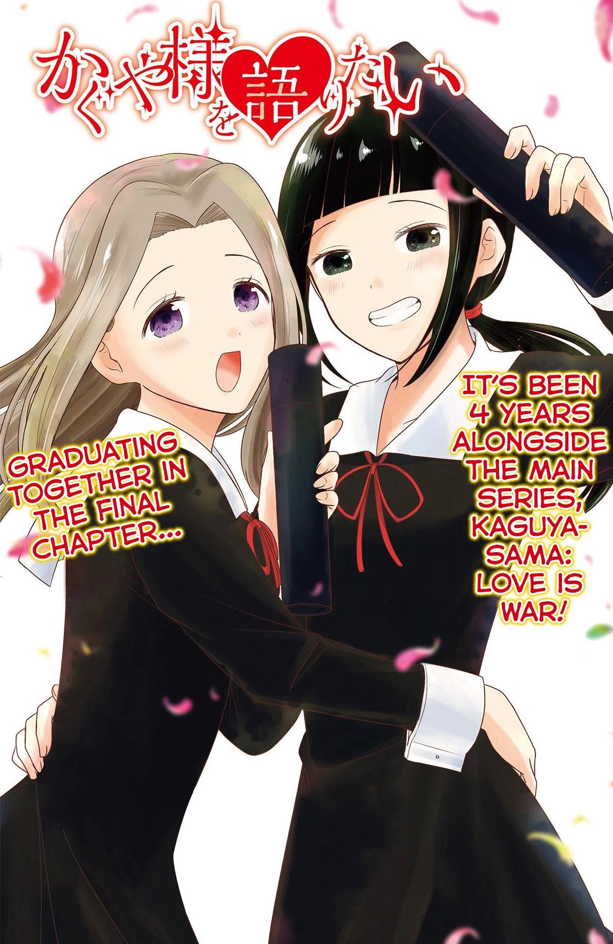 Kaguya-sama Love Is War Manga To End in 4 Chapters