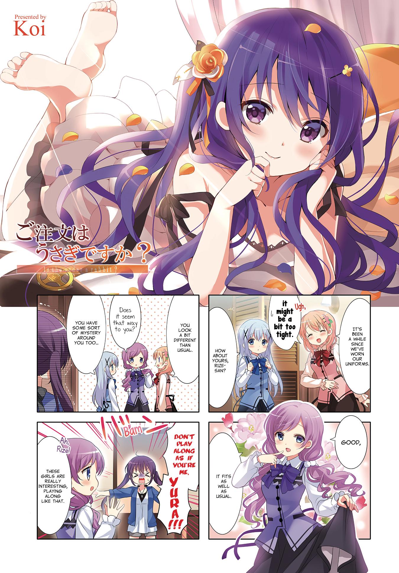 Gochuumon wa usagi desuka?