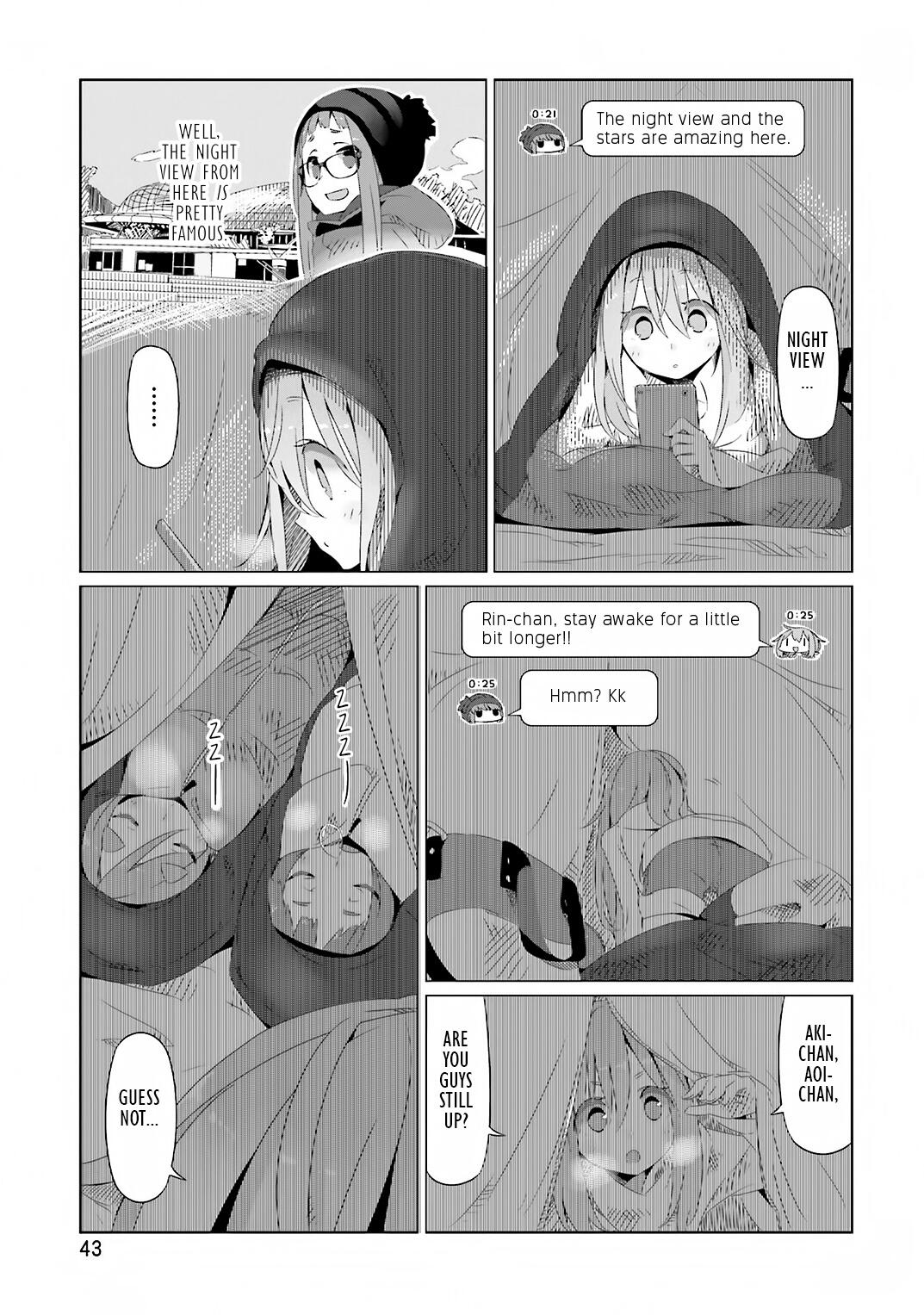 Yuru camp манга читать фото 63