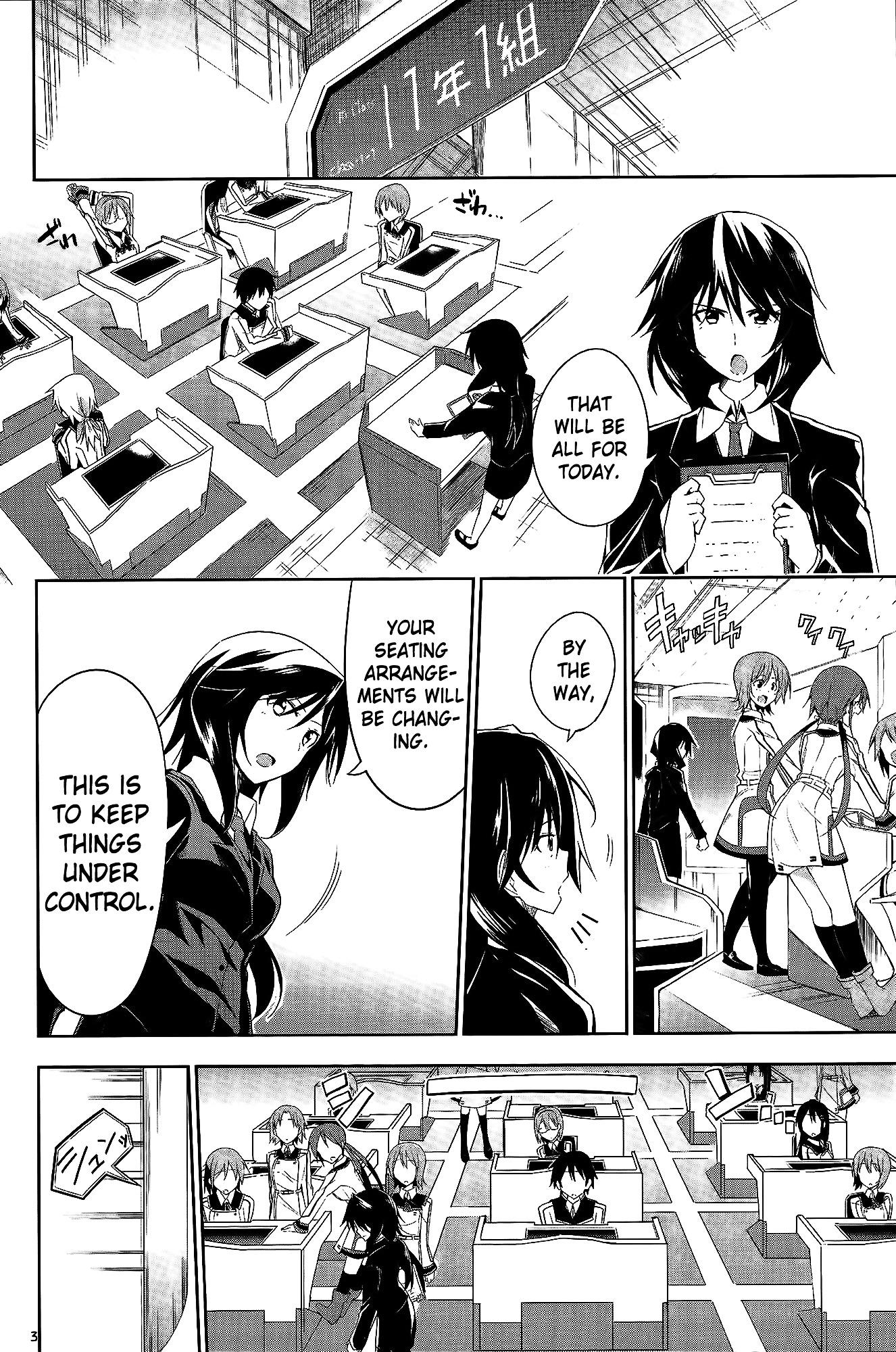 Infinite stratos comic