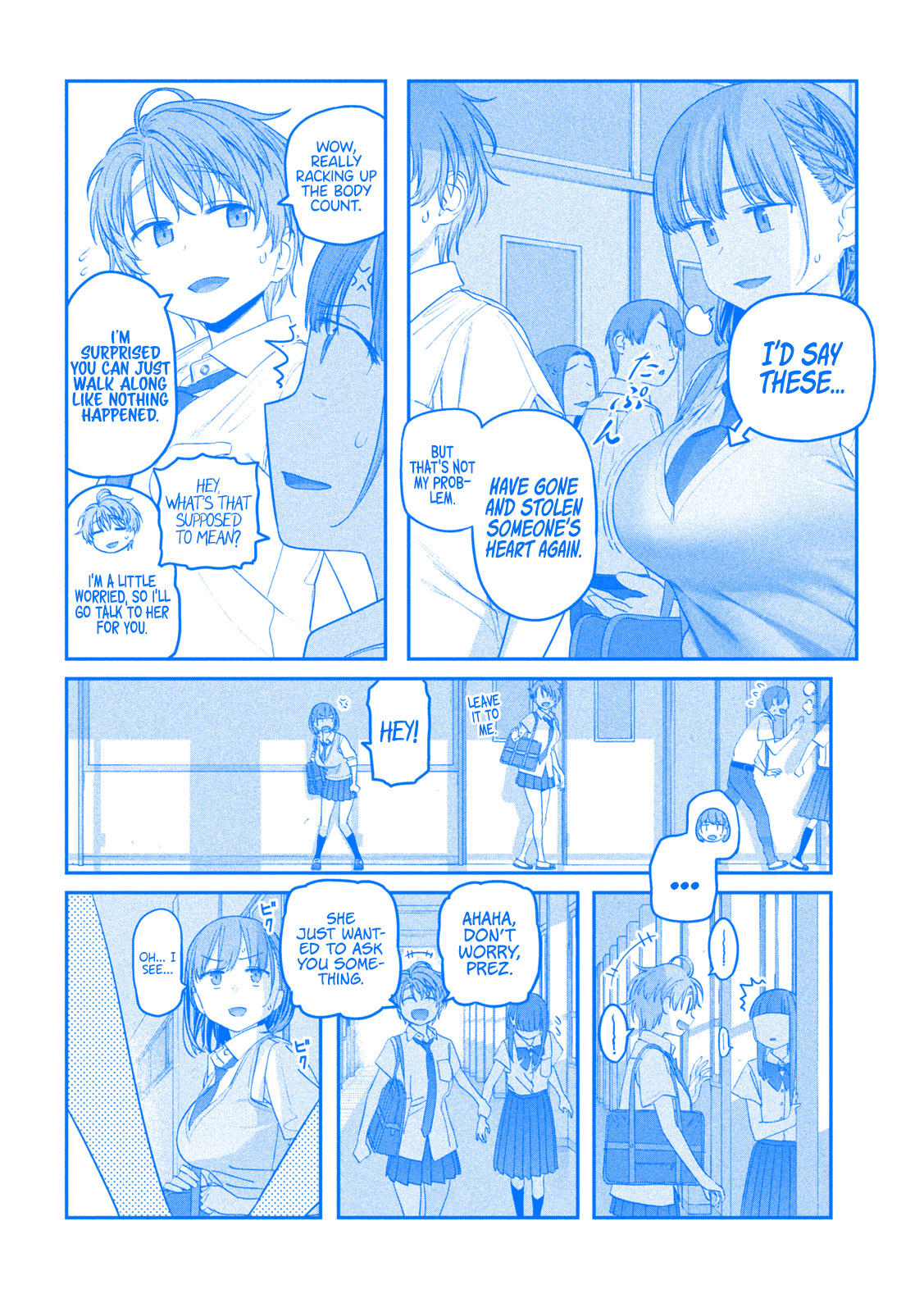 Read Getsuyoubi No Tawawa Chapter 68: Cheer-Chan, Part 1 (Blue) - Manganelo