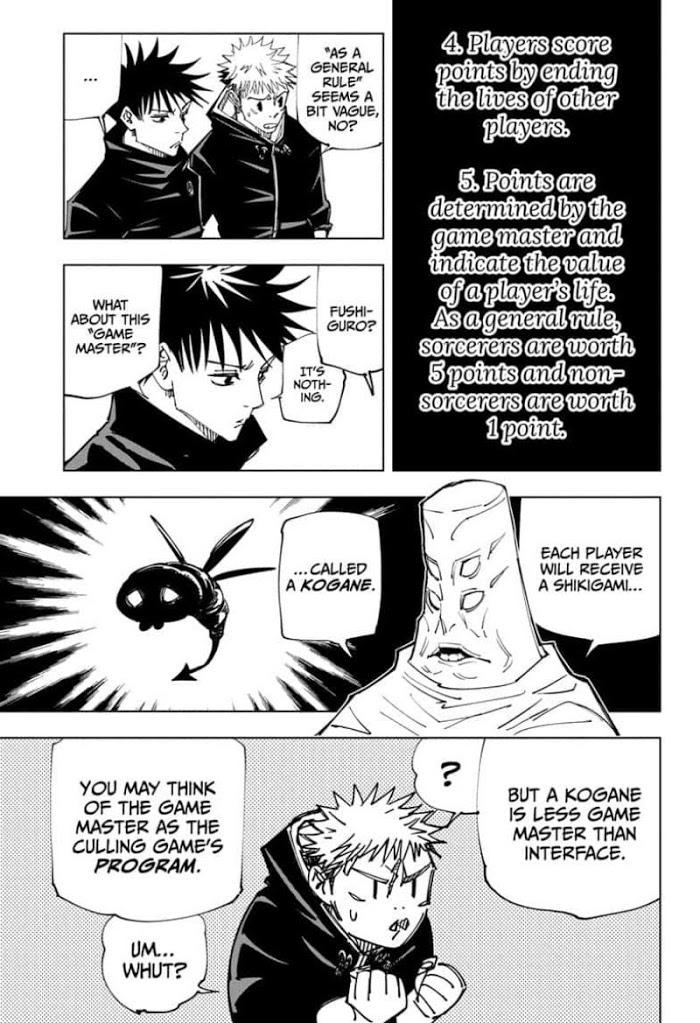 Jujutsu Kaisen Chapter 146: About The Culling Game page 7 - Mangakakalot