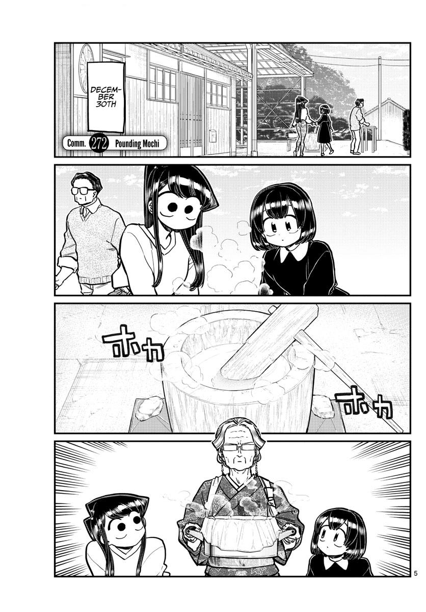 Komi-San Wa Komyushou Desu Chapter 272: Pounding Mochi page 1 - Mangakakalot