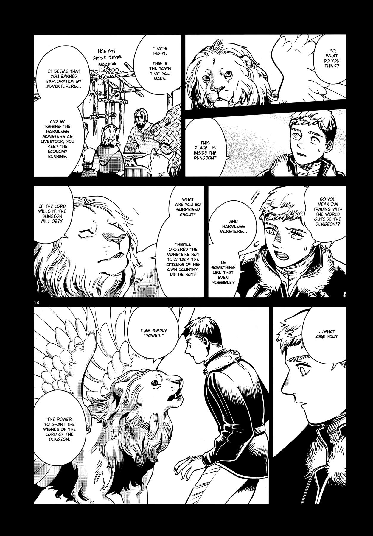 Dungeon Meshi Chapter 60: Winged Lion page 18 - Mangakakalot