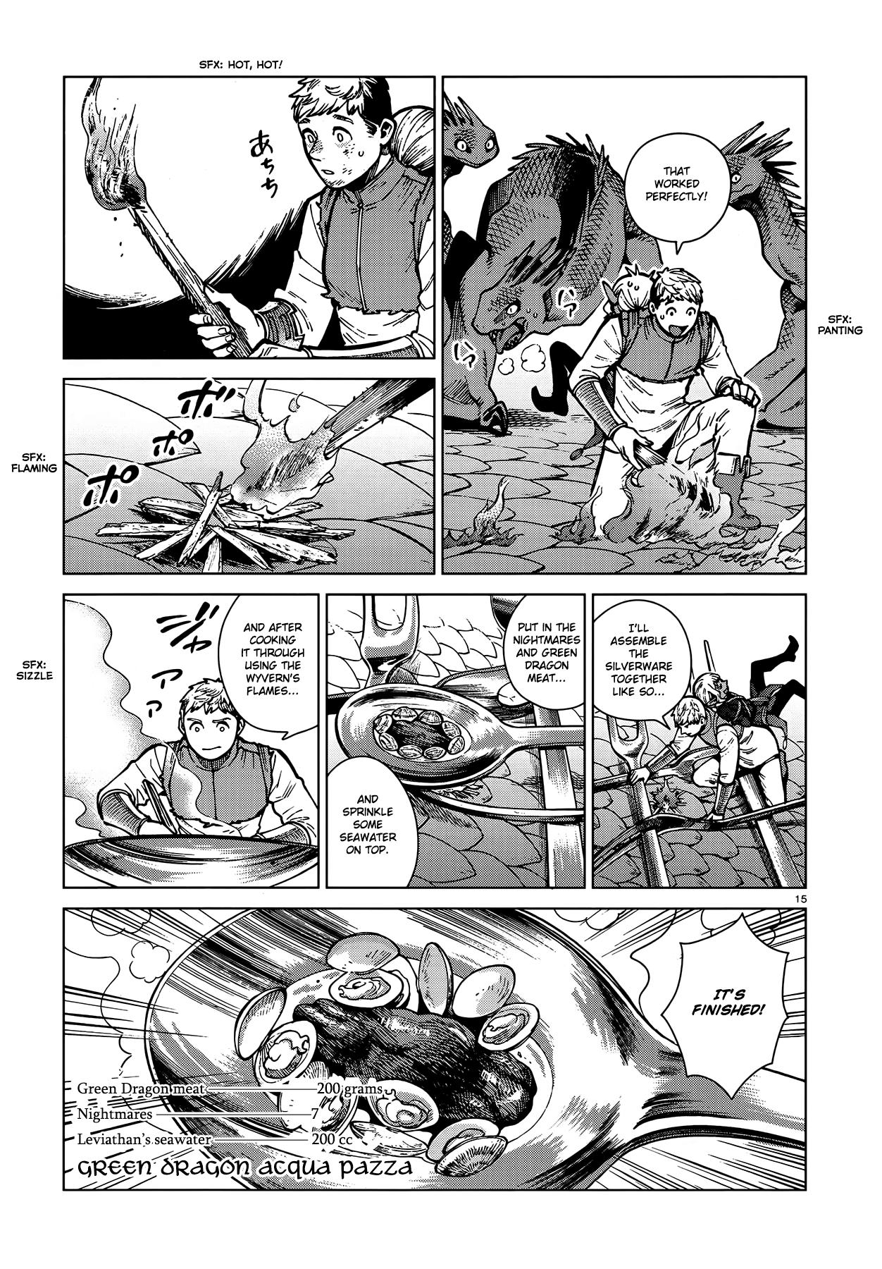 Dungeon Meshi Chapter 71: Thistle Iv page 15 - Mangakakalot