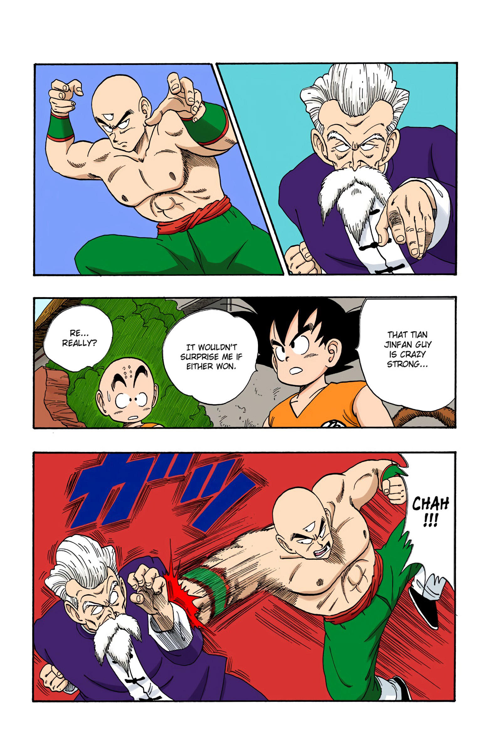 Dragon Ball - Full Color Edition Vol.10 Chapter 123: Tien Vs. Jackie Chun page 3 - Mangakakalot