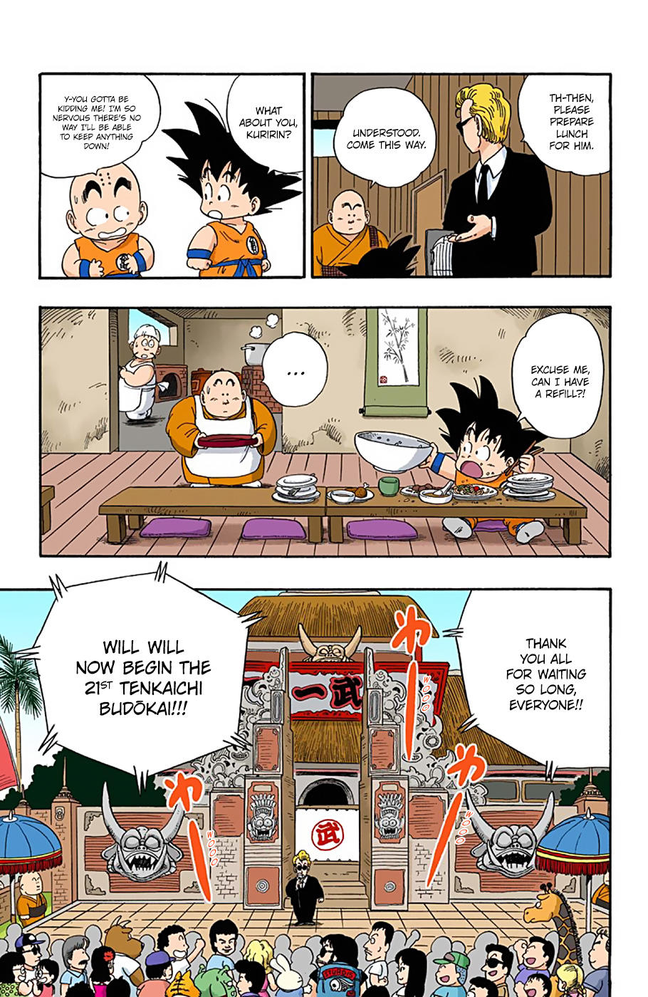 Dragon Ball - Full Color Edition Vol.3 Chapter 35: The Match-Ups Decided!! page 13 - Mangakakalot