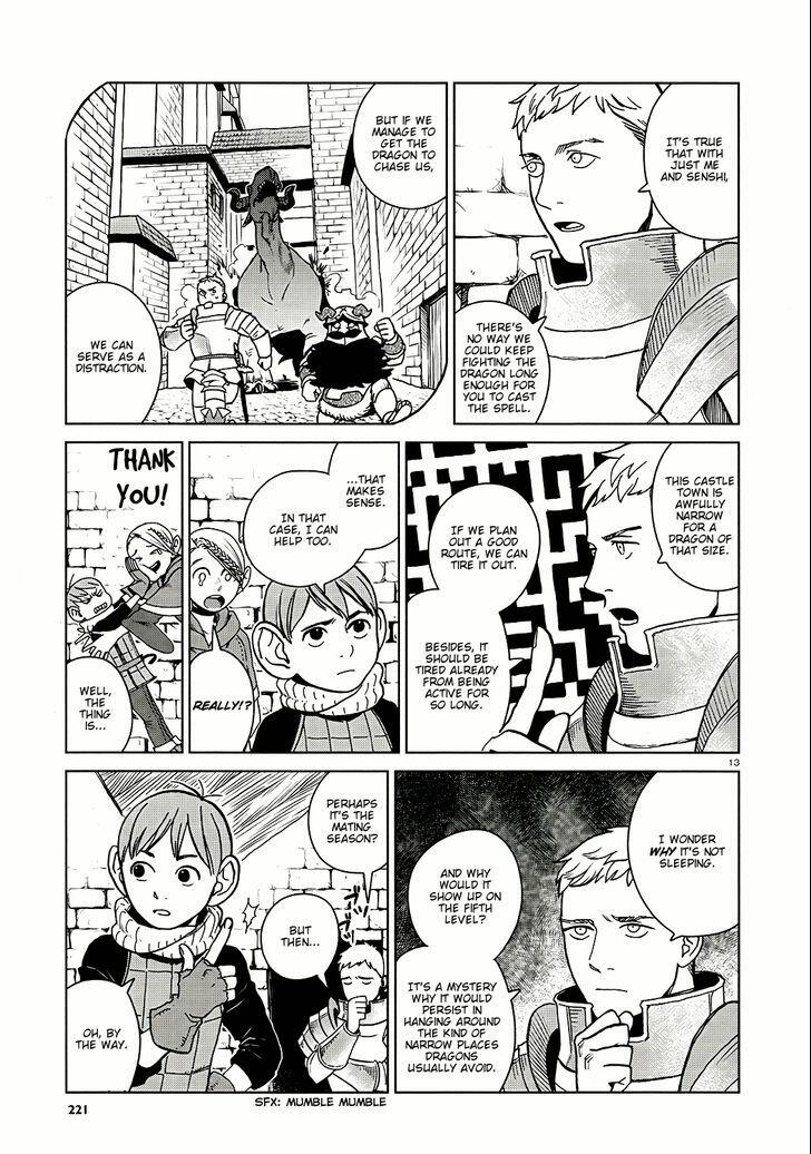 Dungeon Meshi Chapter 23 : Red Dragon page 13 - Mangakakalot