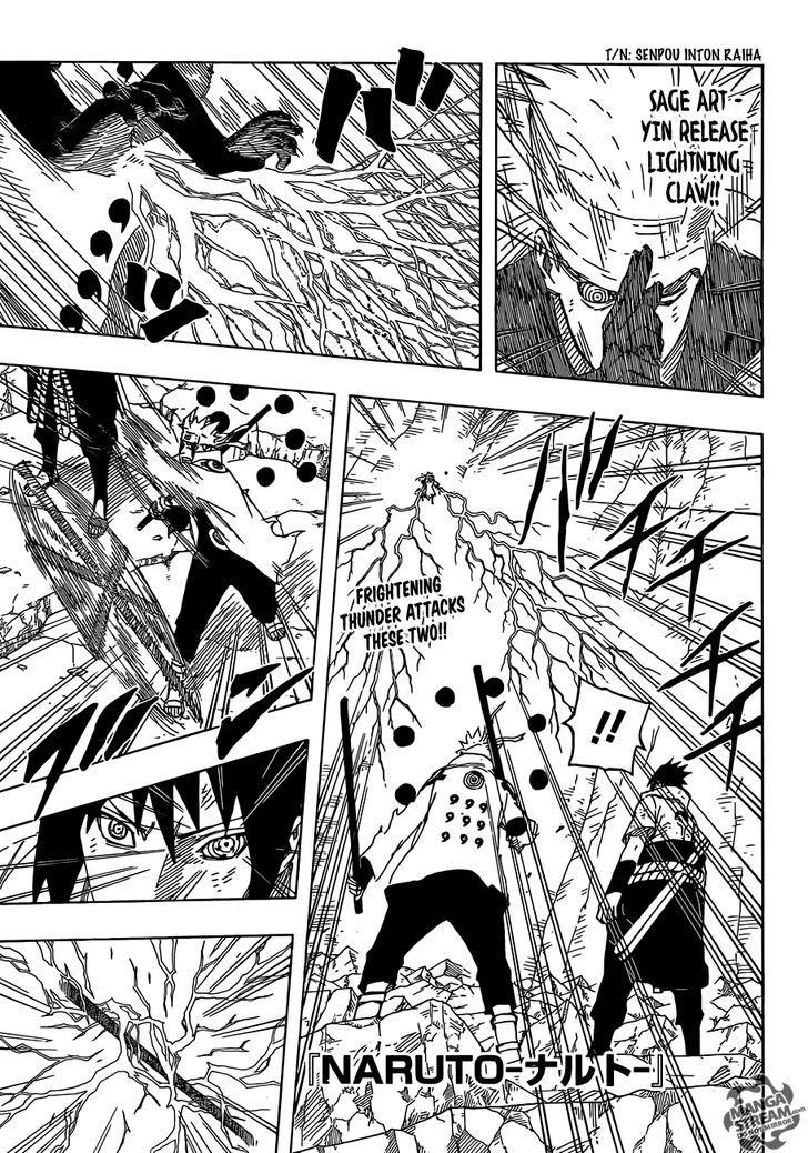 Vol.70 Chapter 674 – Sasuke’s Rinnegan…!! | 1 page