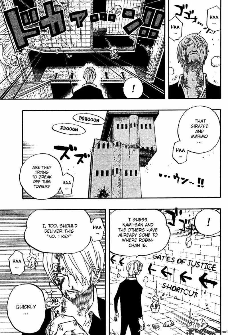 One Piece Chapter 416 : Zoro Vs Kaku page 3 - Mangakakalot