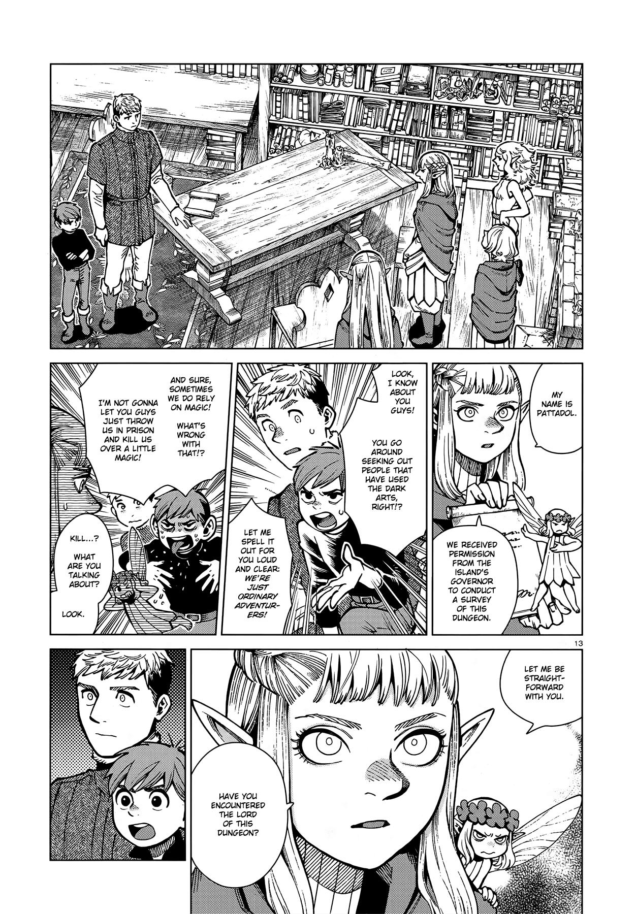 Dungeon Meshi Chapter 73 page 13 - Mangakakalot
