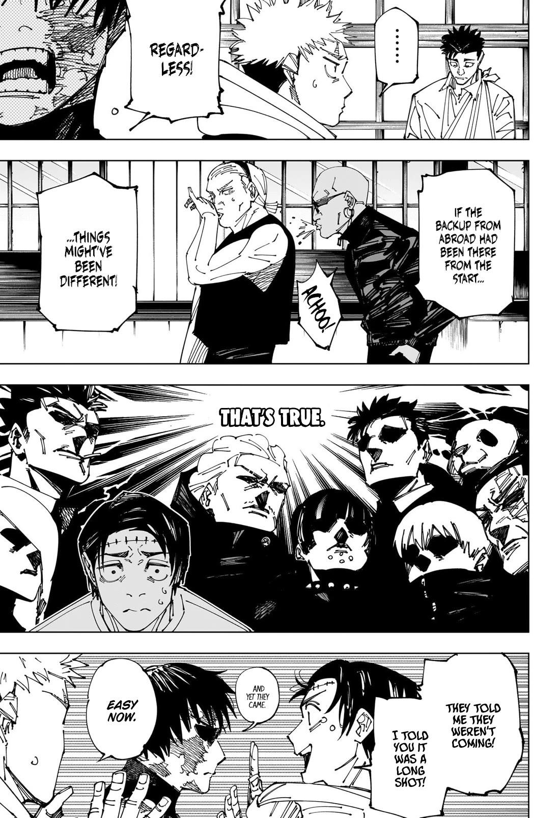 Jujutsu Kaisen Chapter 269: Reflection page 8 - kaisenjujutsu.com