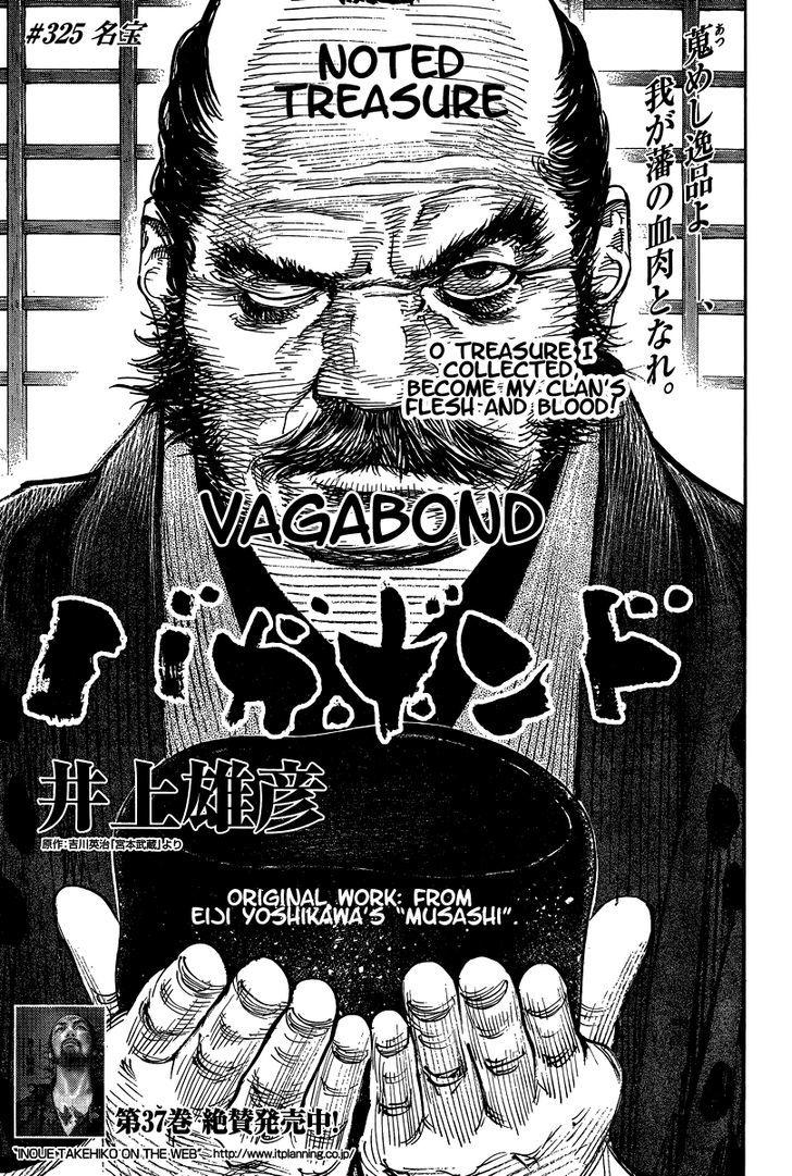 Vagabond Vol.37 Chapter 325 : Noted Treasure page 1 - Mangakakalot