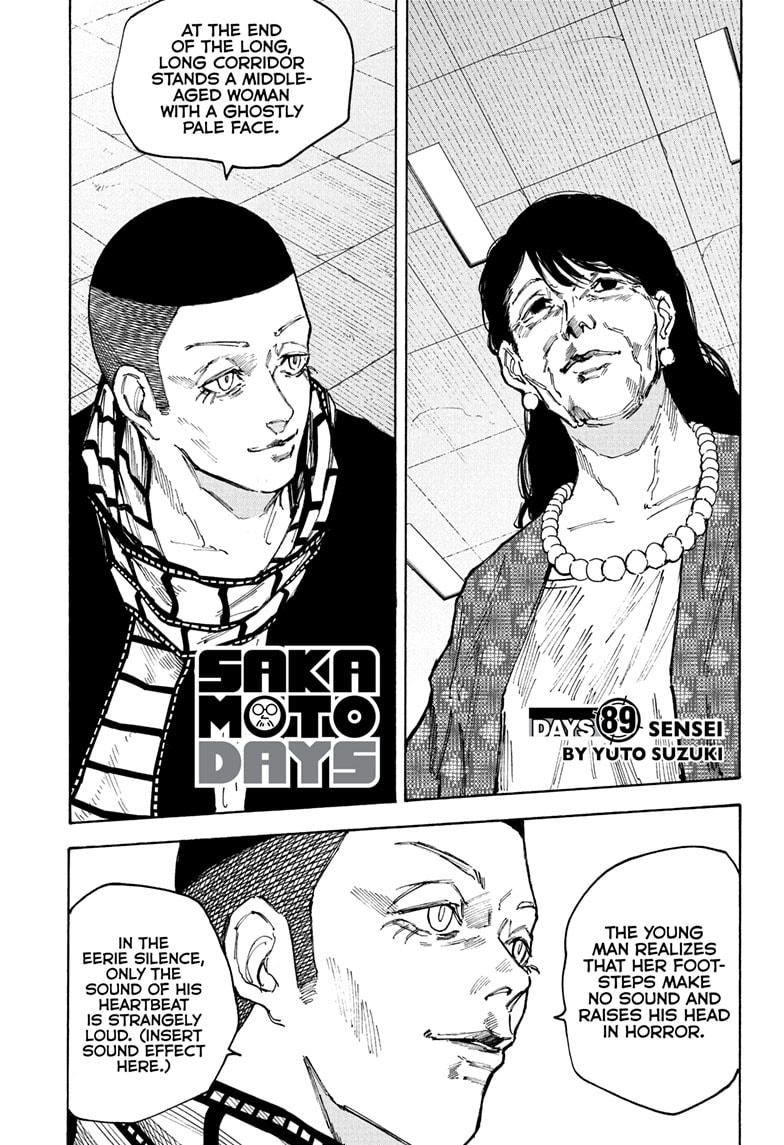 Sakamoto Days Chapter 89 page 1 - Mangakakalot