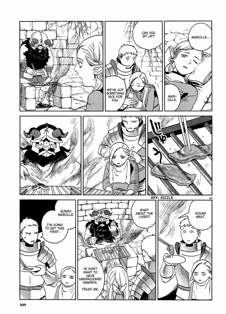Dungeon Meshi Chapter 18 : Grilling page 23 - Mangakakalot