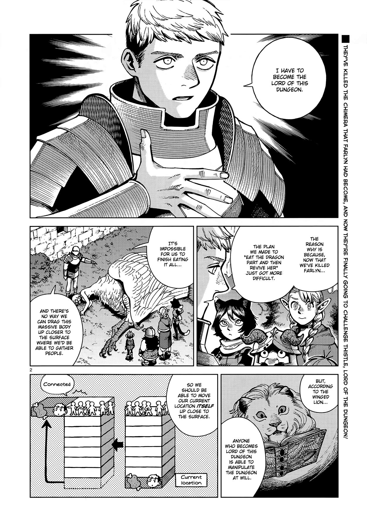 Dungeon Meshi Chapter 69: Thistle Ii page 2 - Mangakakalot