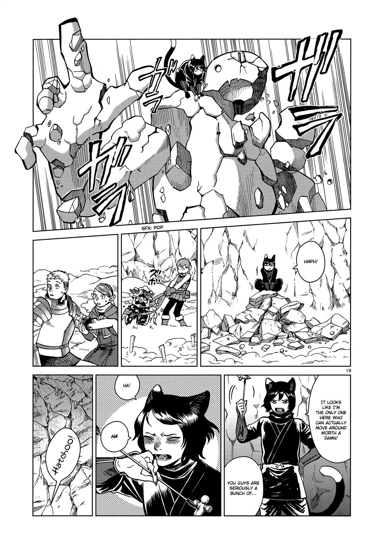 Dungeon Meshi Chapter 43: Ice Golem page 19 - Mangakakalot