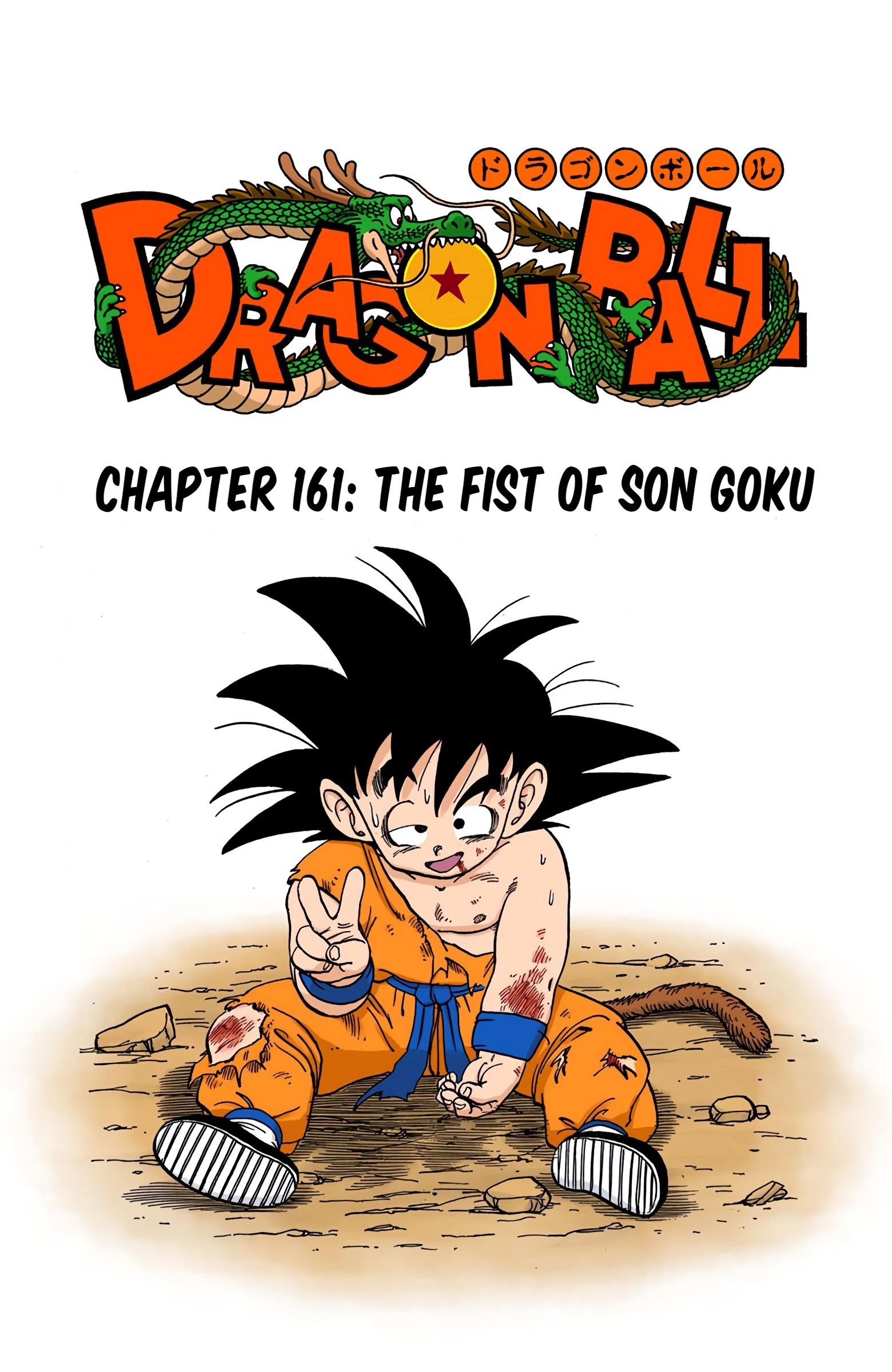 Dragon Ball - Full Color Edition Vol.14 Chapter 161: The Fist Of Son Goku page 1 - Mangakakalot