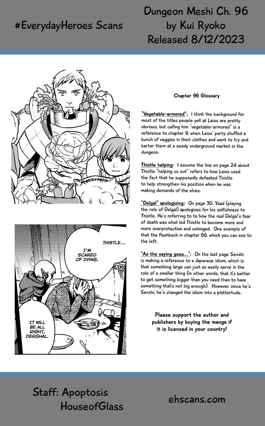 Dungeon Meshi Chapter 96: Falin Iv page 37 - Mangakakalot