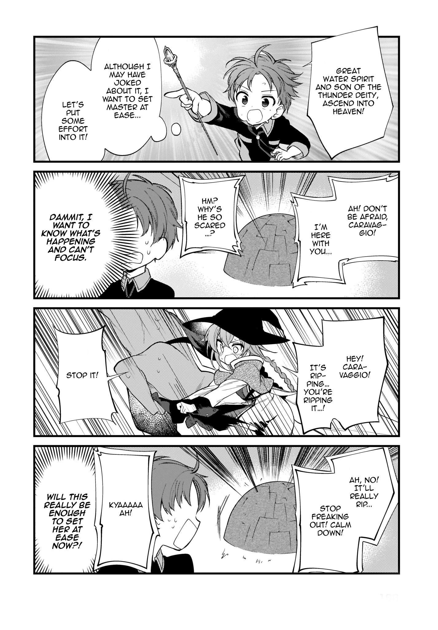 MUSHOKU TENSEI: EVEN IF IT'S A 4-KOMA, I'LL GET SERIOUS chapter-2 Page 14