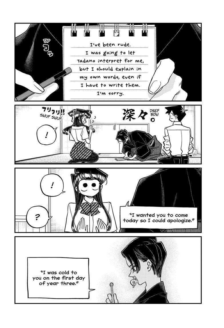 komi-san chapter 417 - English Scans