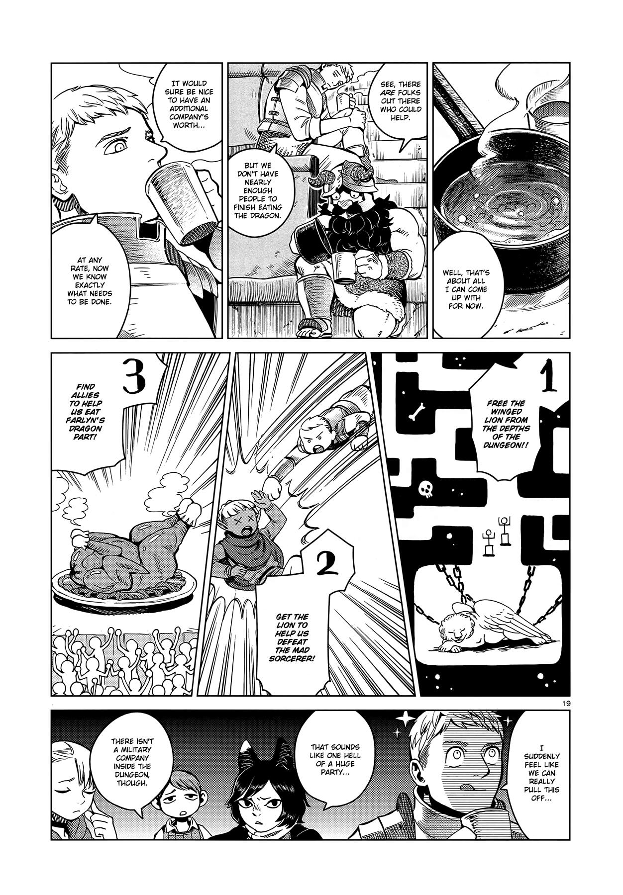 Dungeon Meshi Chapter 52: Bacon And Eggs page 19 - Mangakakalot