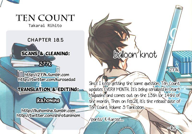 Read Ten Count Vol 3 Chapter 18 5 Count 18 5 On Mangakakalot