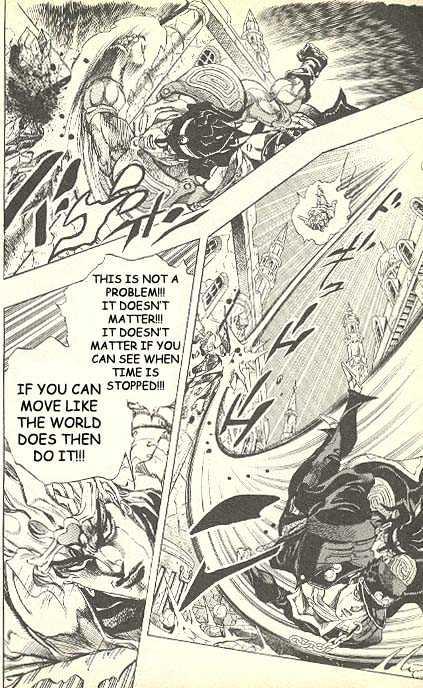Jojo's Bizarre Adventure Vol.28 Chapter 257 : Dio's World Pt.11 page 6 - 