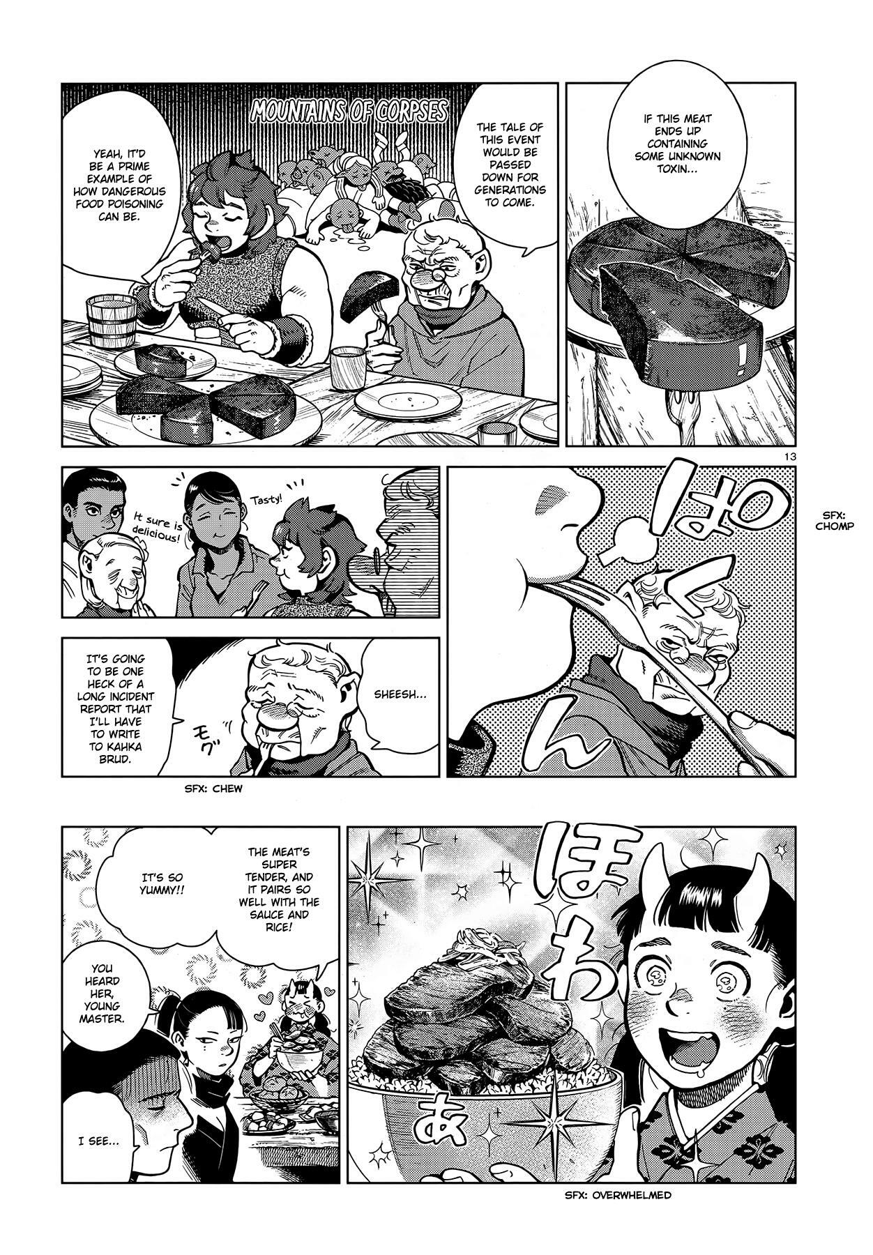 Dungeon Meshi Chapter 96: Falin Iv page 13 - Mangakakalot