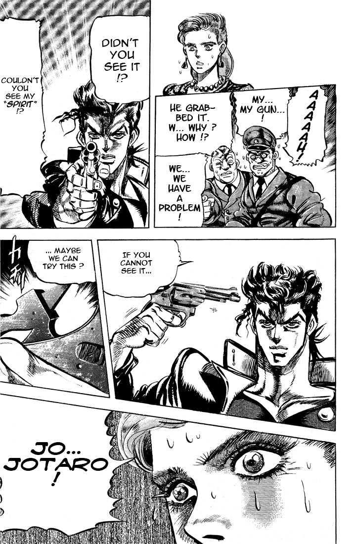 Jojo's Bizarre Adventure Vol.12 Chapter 114 : The Man Possessed By An Evil Spirit page 14 - 