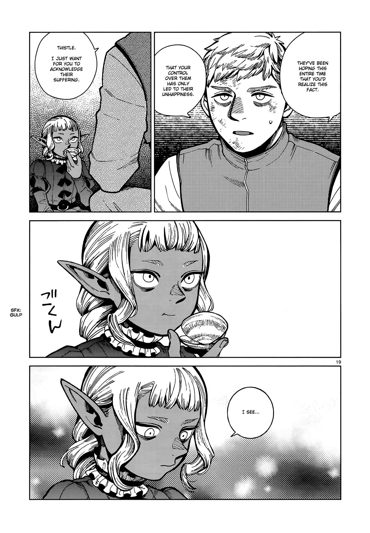 Dungeon Meshi Chapter 71: Thistle Iv page 19 - Mangakakalot