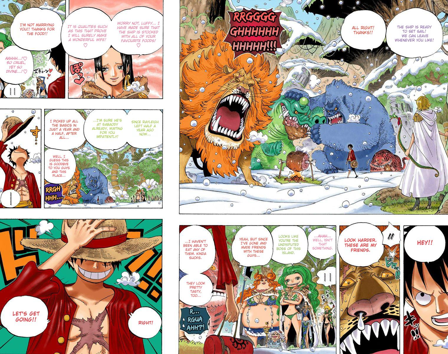 Read One Piece Digital Colored Comics Vol 61 Chapter 598 2 Years Later Manganelo