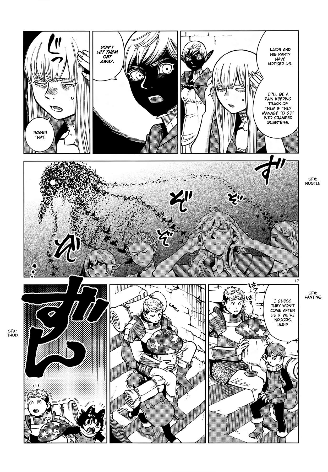 Dungeon Meshi Chapter 79: Parasites page 17 - Mangakakalot