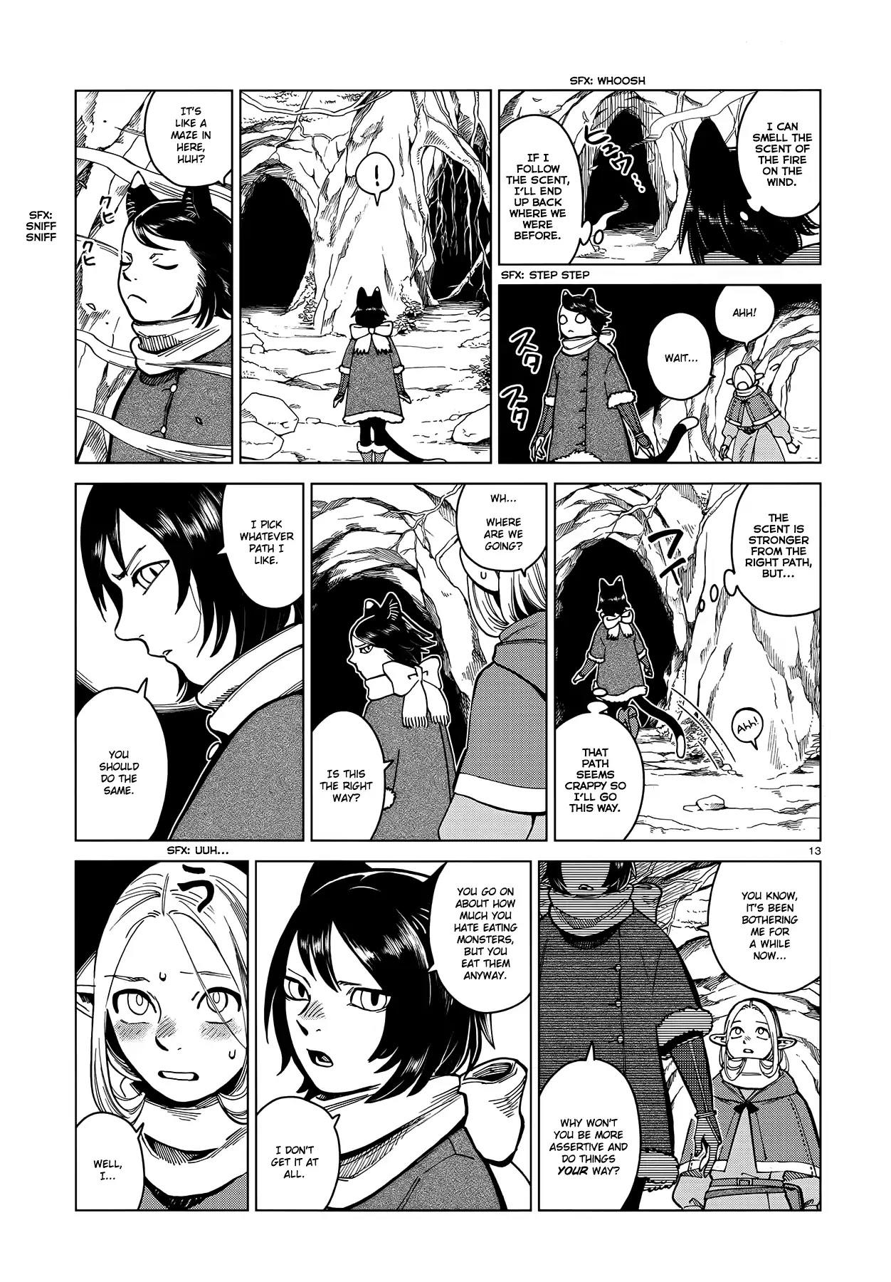 Dungeon Meshi Chapter 44: Barometz page 13 - Mangakakalot