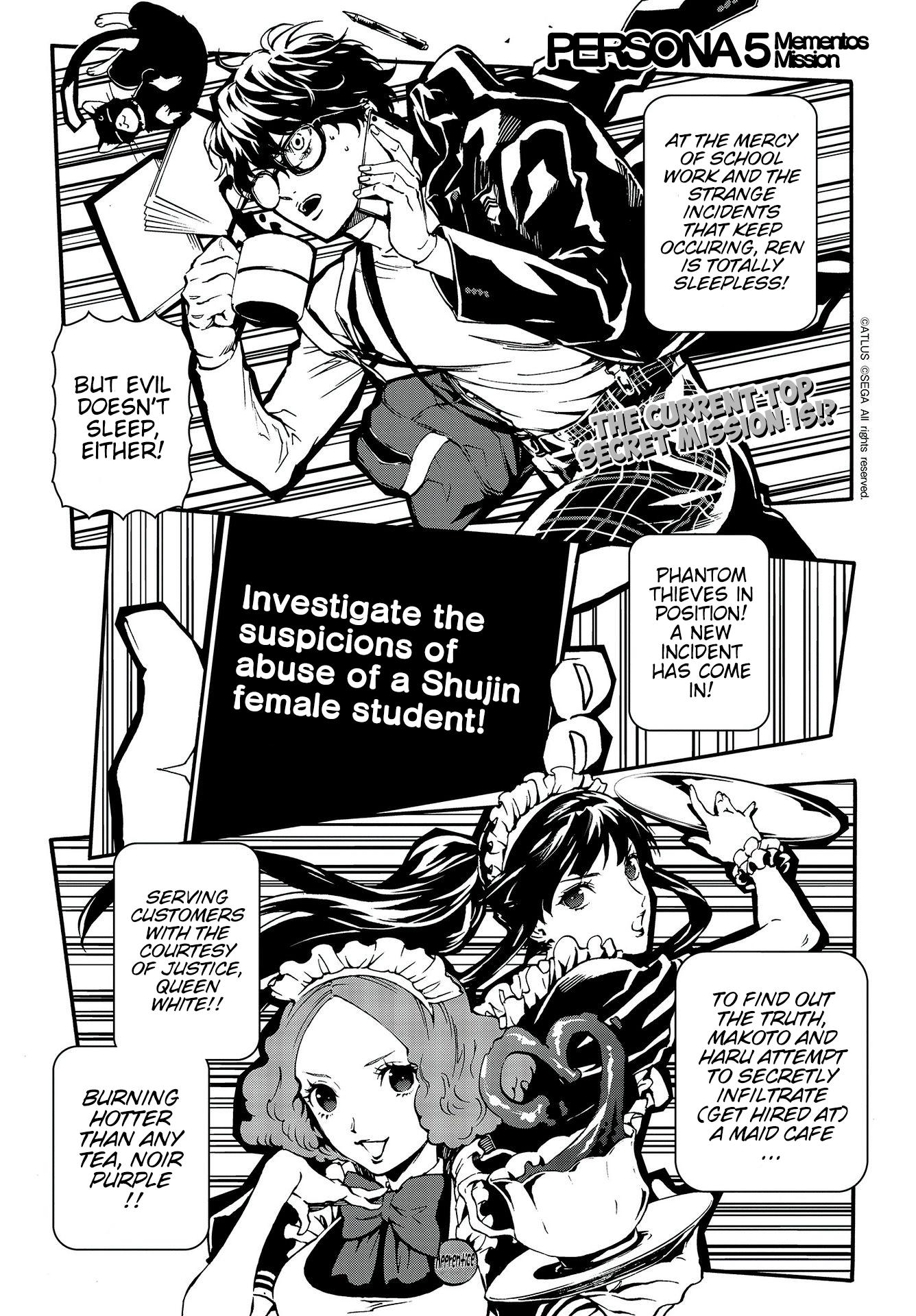 Read Persona 5: Mementos Mission Vol.2 Chapter 6: Unknown Encounters Of The  Third Kind - Manganelo