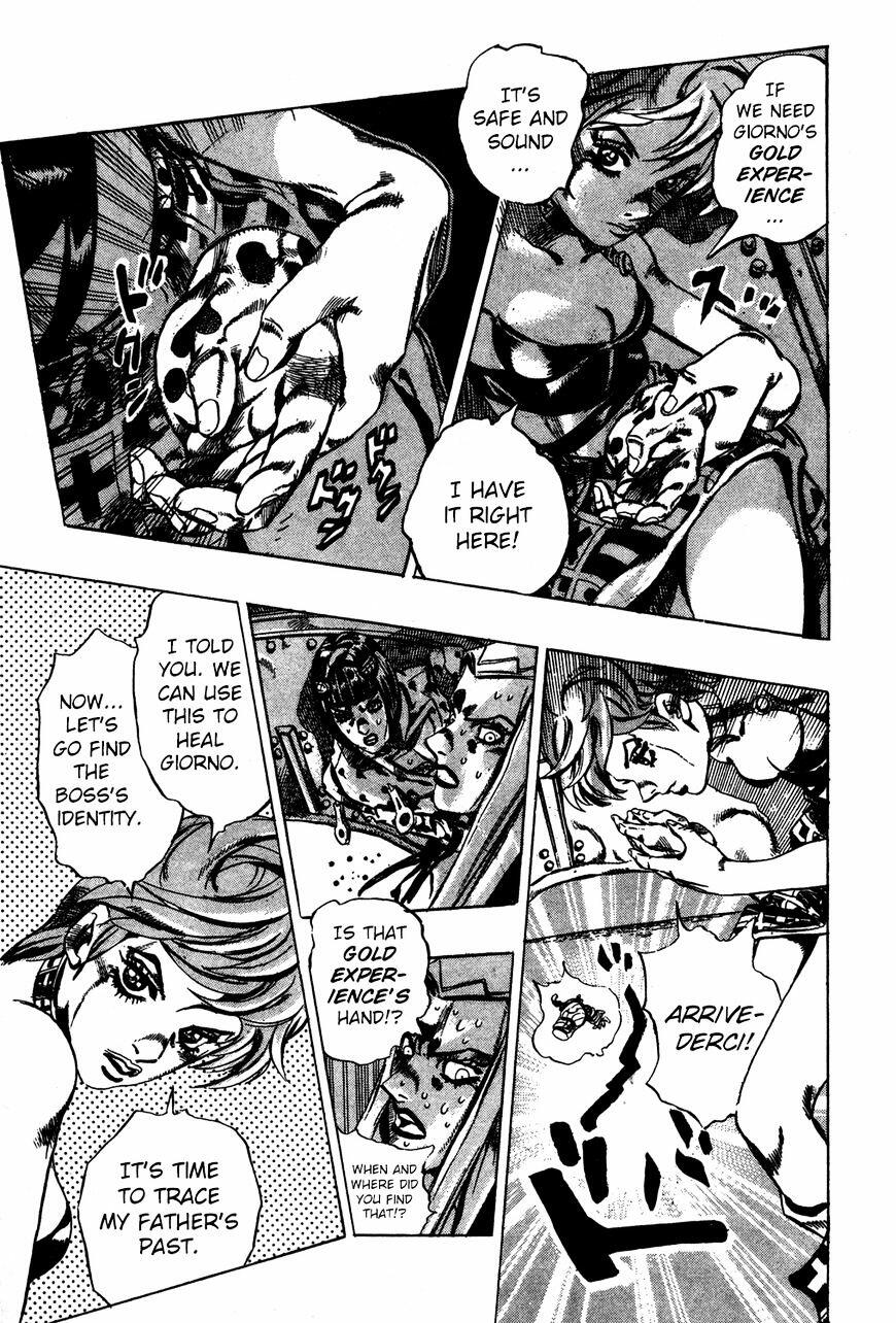 Jojo's Bizarre Adventure Vol.58 Chapter 540 : Spice Girl Parte 2 page 8 - 