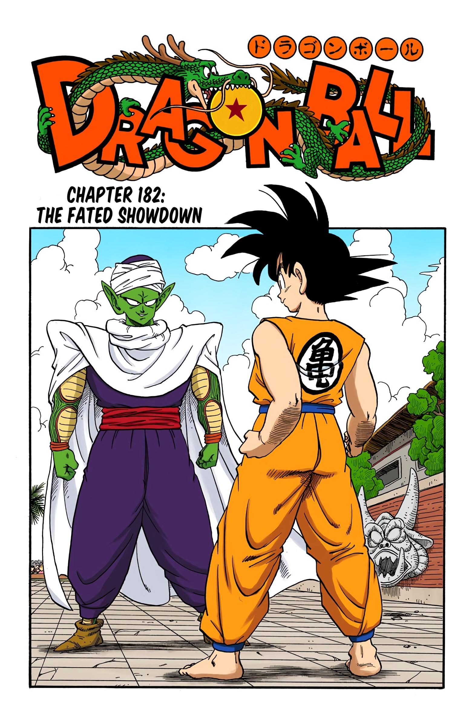 Dragon Ball - Full Color Edition Vol.15 Chapter 182: The Fated Showdown! page 1 - Mangakakalot