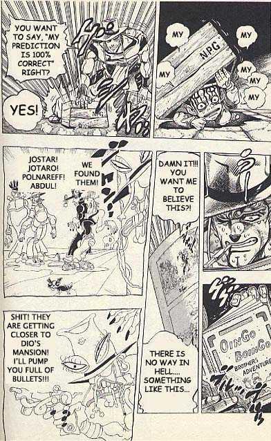 Jojo's Bizarre Adventure Vol.23 Chapter 218 : Hol Horse And Boingo Pt.2 page 6 - 