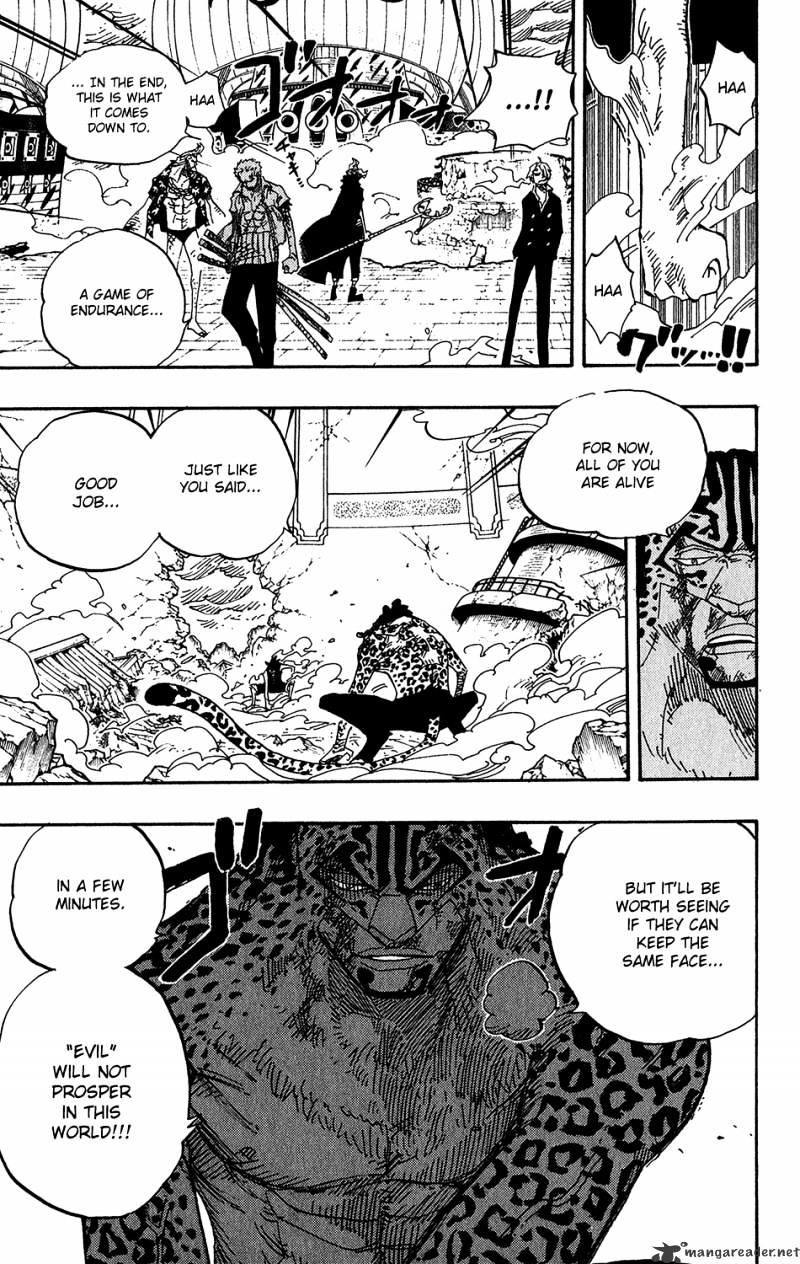 One Piece Chapter 426 : A Ship Waiting For Wind page 9 - Mangakakalot