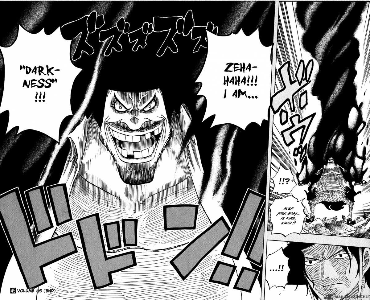 One Piece Chapter 440 : Firefist Vs Blackbeard page 18 - Mangakakalot