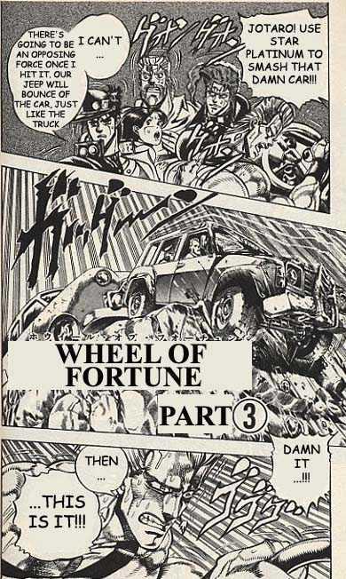 Jojo's Bizarre Adventure Vol.16 Chapter 152 : Wheel Of Fortune Pt.3 page 2 - 