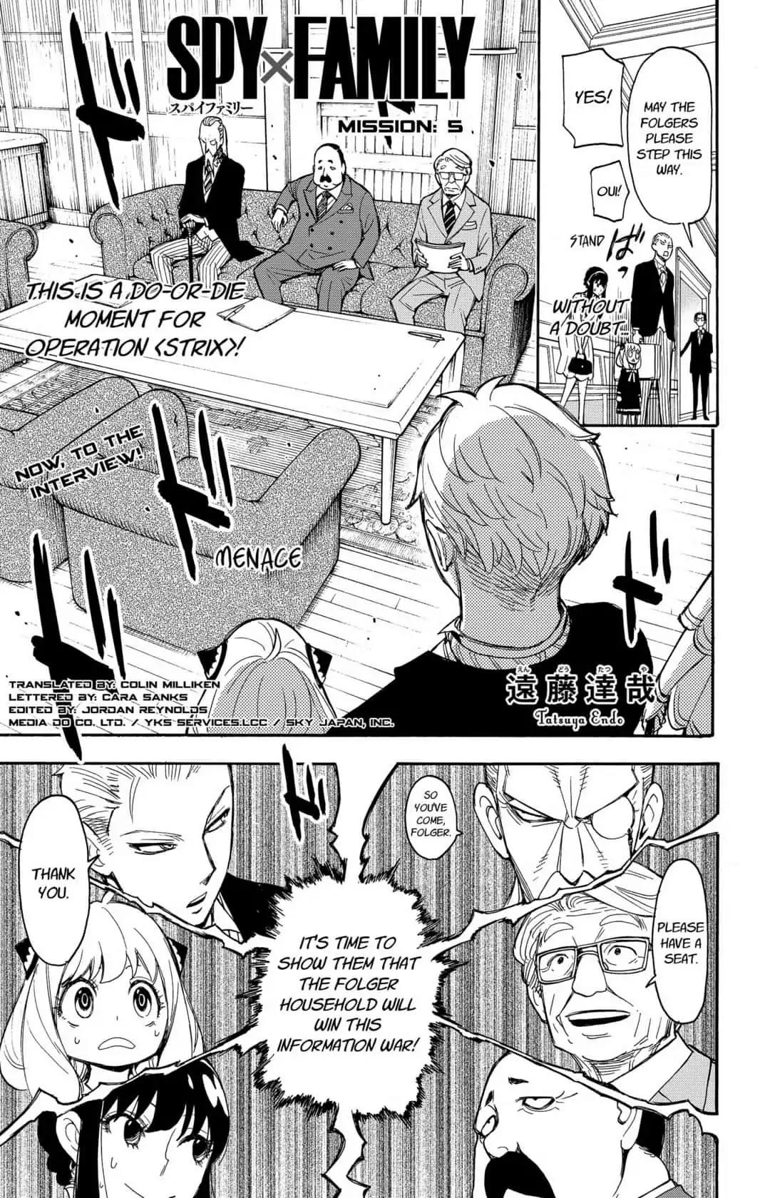 Spy X Family Chapter 5: Mission: 5 page 3 - Mangakakalot
