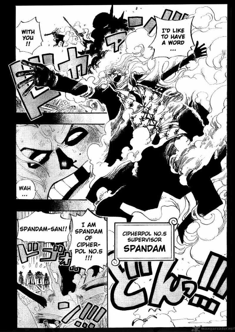 One Piece Chapter 355 : Spandam page 4 - Mangakakalot