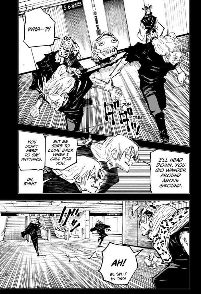 Jujutsu Kaisen Chapter 122: The Shibuya Incident, Part.. page 11 - Mangakakalot