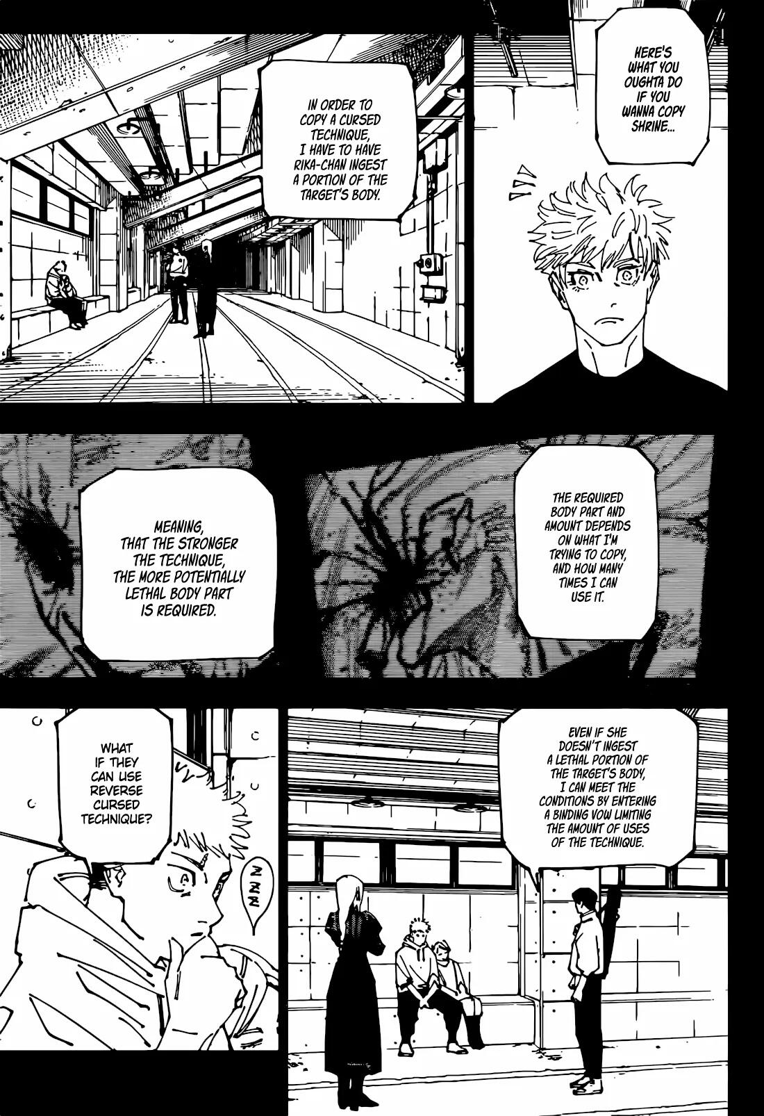 Jujutsu Kaisen Chapter 267 page 6 - kaisenjujutsu.com