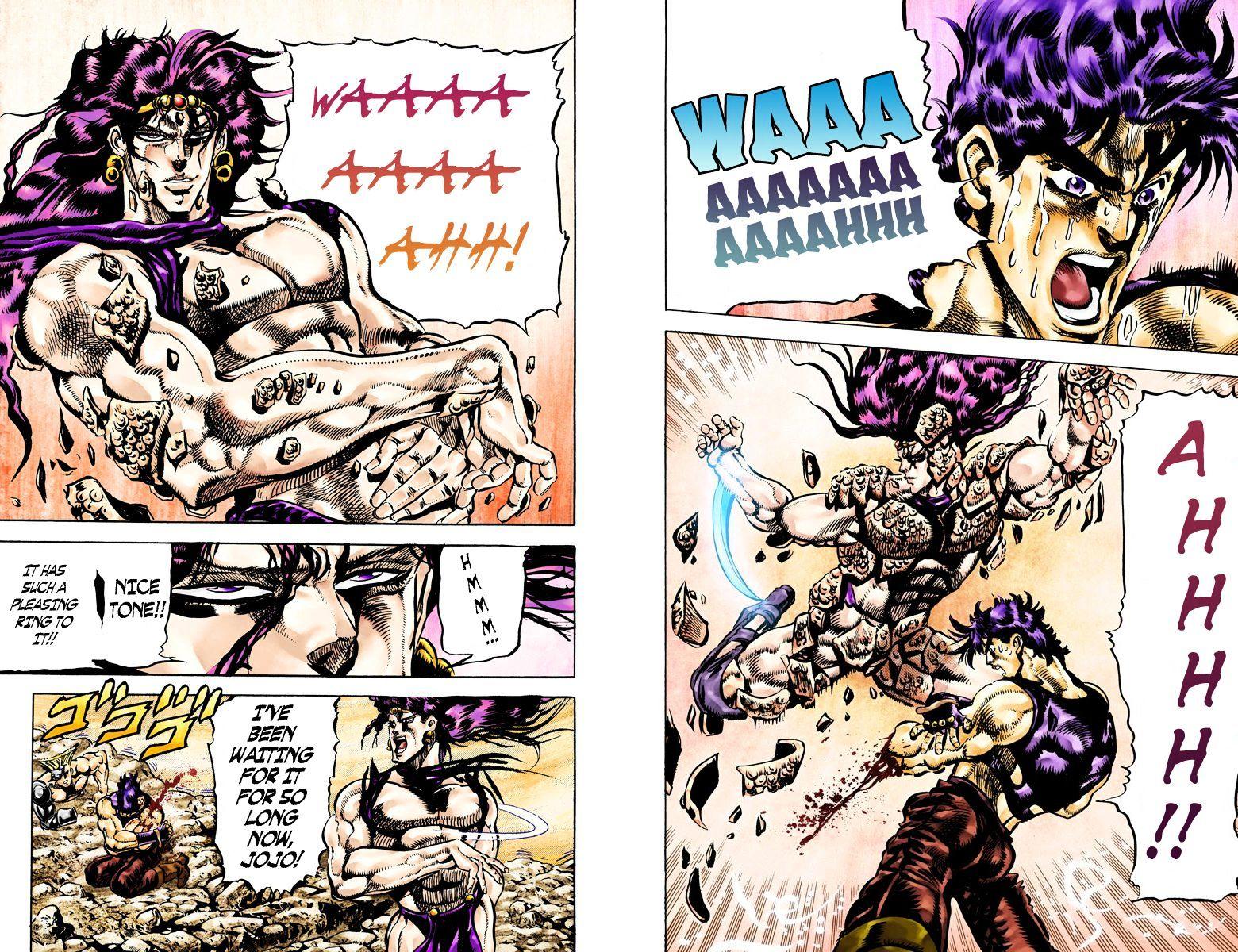 Jojo's Bizarre Adventure Vol.12 Chapter 111 : The Man Who Became A God (Official Color Scans) page 9 - 