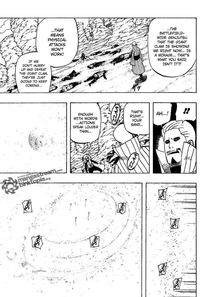 Vol.59 Chapter 556 – Gaara vs. the Mizukage!! | 3 page