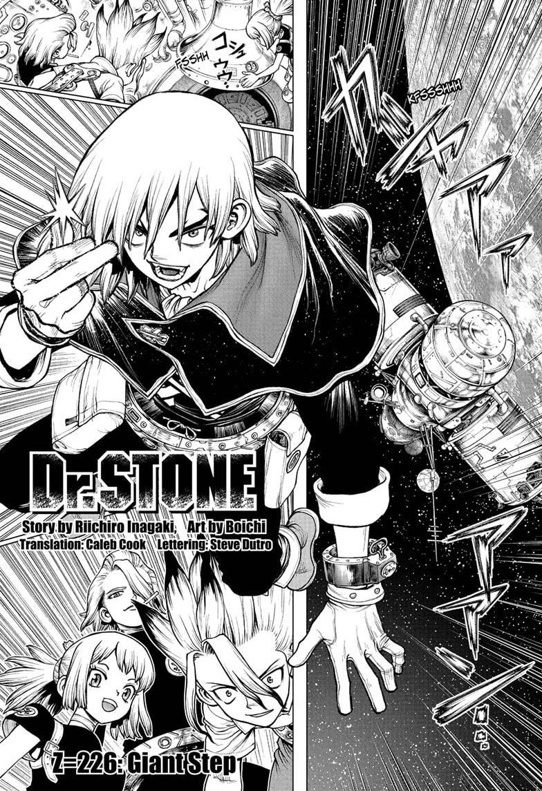 Dr Stone, Chapter 206 - Dr Stone Manga Online