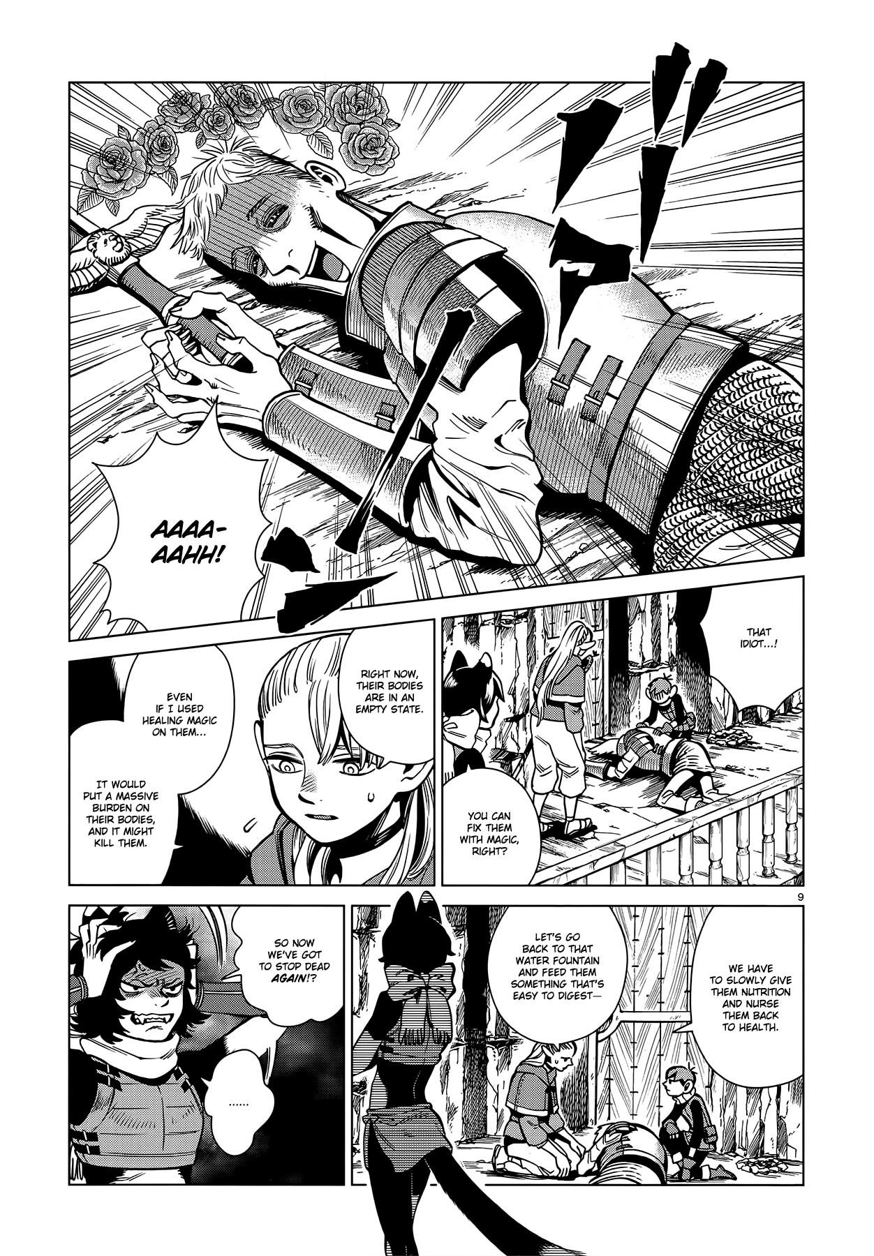 Dungeon Meshi Chapter 58: Succubus page 9 - Mangakakalot