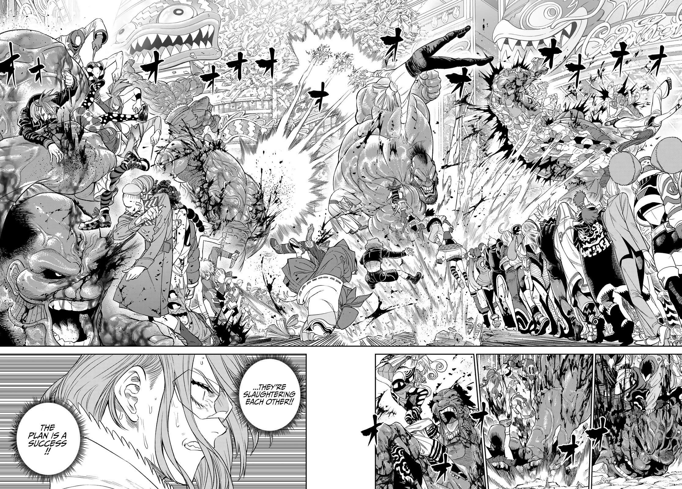Versus Chapter 9.1: Giants Vs. New Humanity (Part 1) page 13 - Mangakakalot